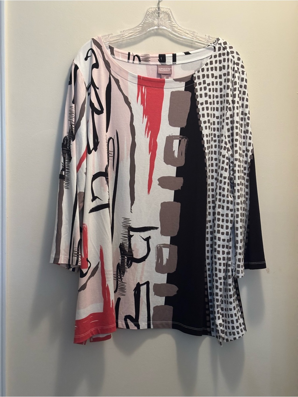 NWOT Chico’s 3/4 Sleeve Top